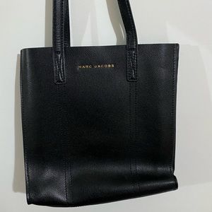 Marc Jacobs Repeat Black Leather Tote